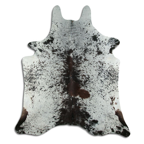 Salt & Pepper Cowhide Rug XXL