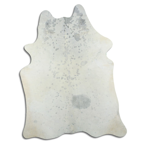 Grey Cowhide Rug L