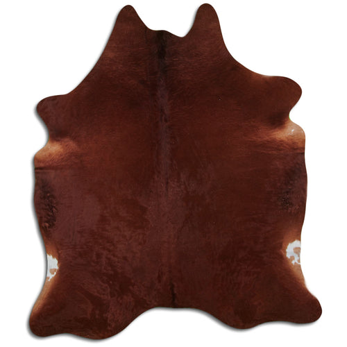Brown Cowhide Rug XXL