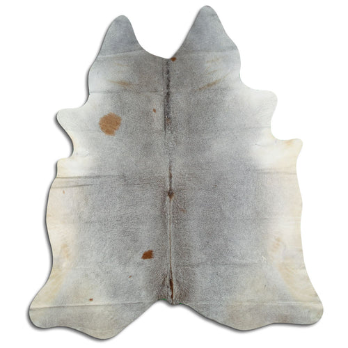 Tan Grey Cowhide Rug XXL