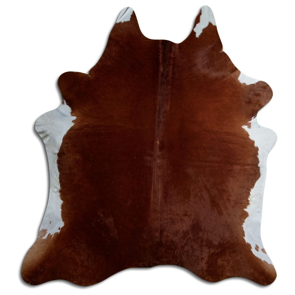 Brown Cowhide Rug XL
