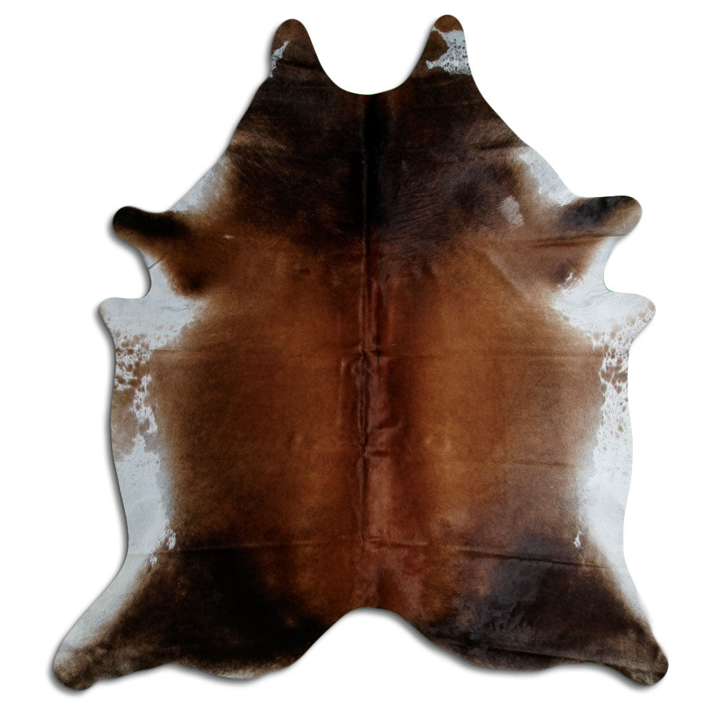 Brown Cowhide Rug XXL