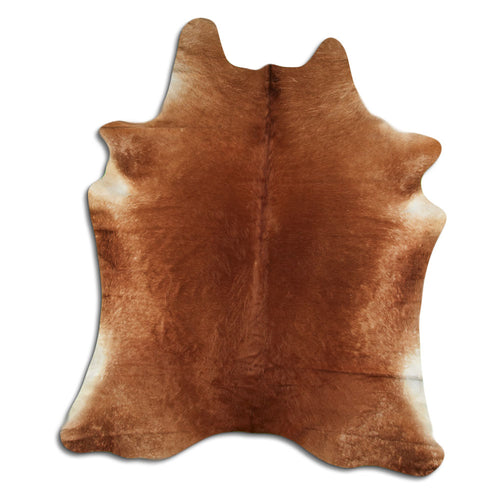 Brown Cowhide Rug XXL