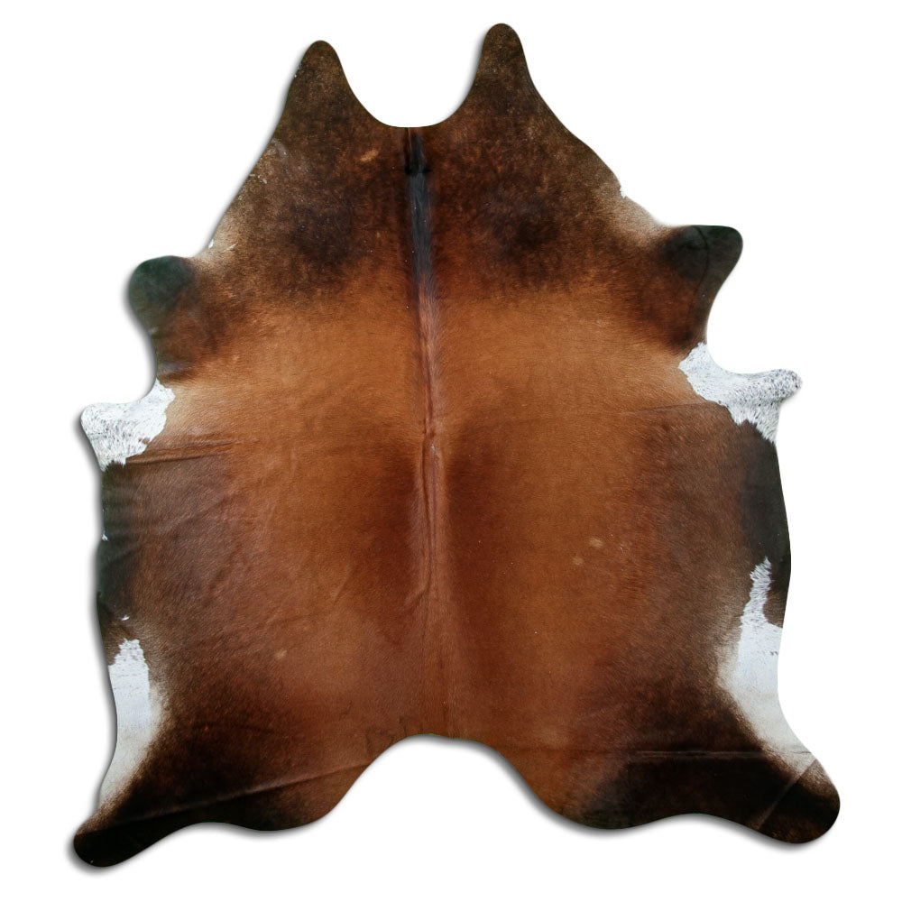 Brown Cowhide Rug XL
