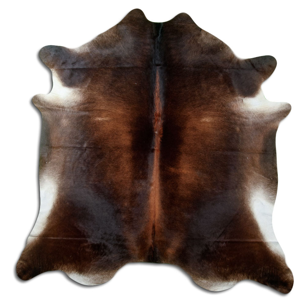 Brown Cowhide Rug XXL
