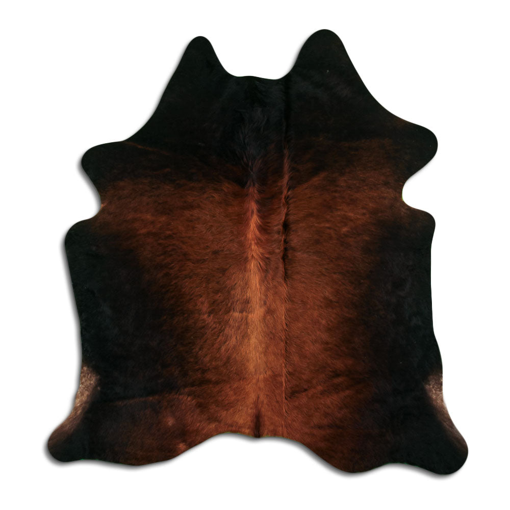 Brown Cowhide Rug M