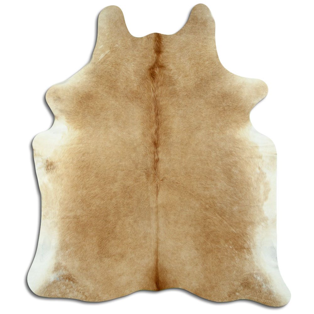 Brown Cowhide Rug L