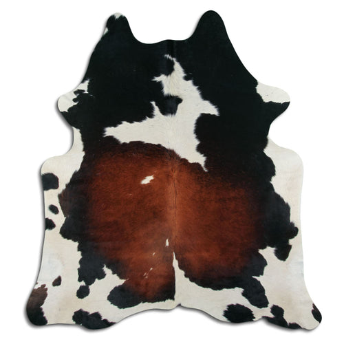 Tricolour Cowhide Rug L