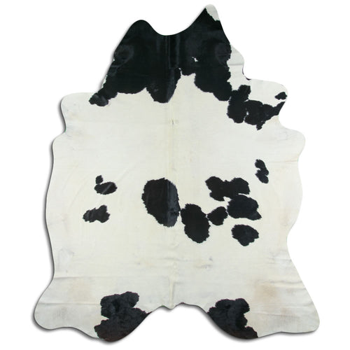 Black & White Cowhide Rug XXXL