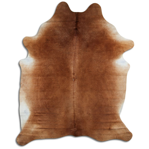Brown Cowhide Rug XXL