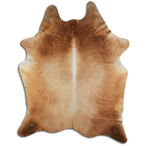 Brown Cowhide Rug XXXL