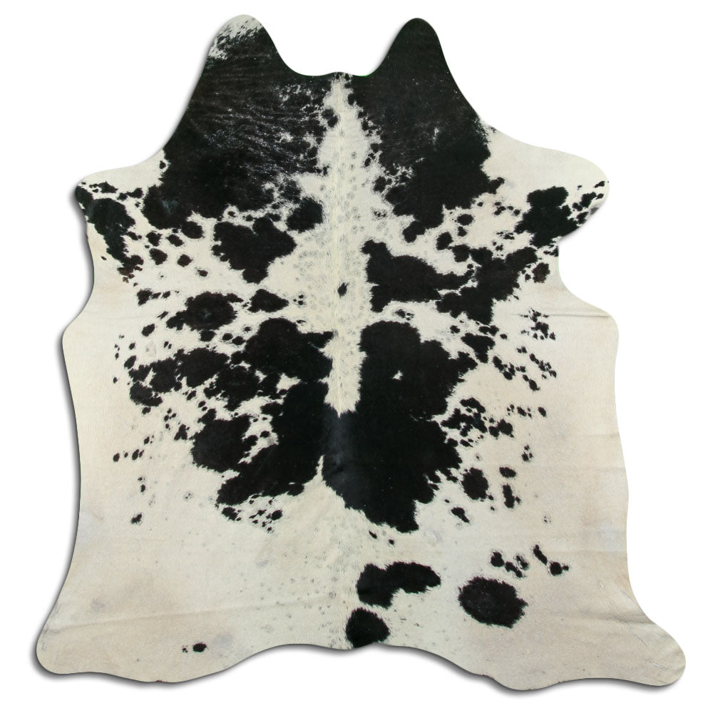 Black & White Cowhide Rug L