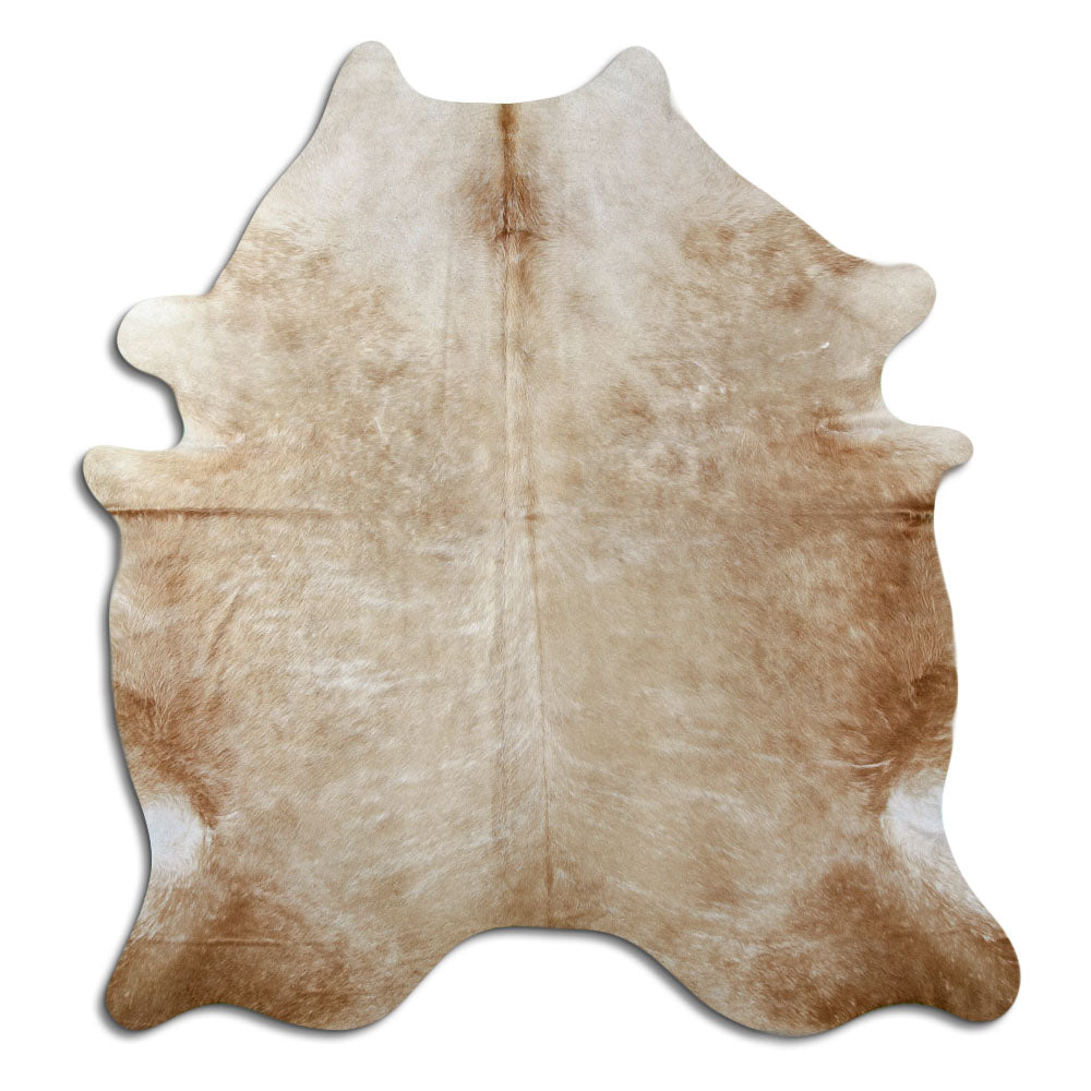 Brown Cowhide Rug L