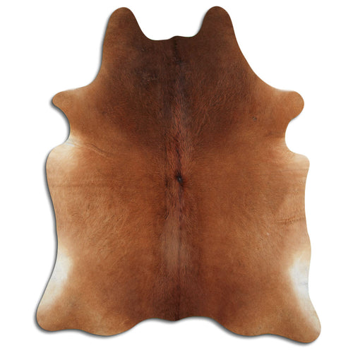 Brown Cowhide Rug XXL