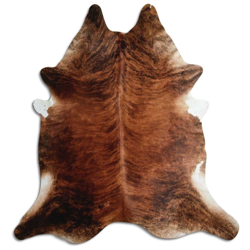 Brindle Cowhide Rug XXL