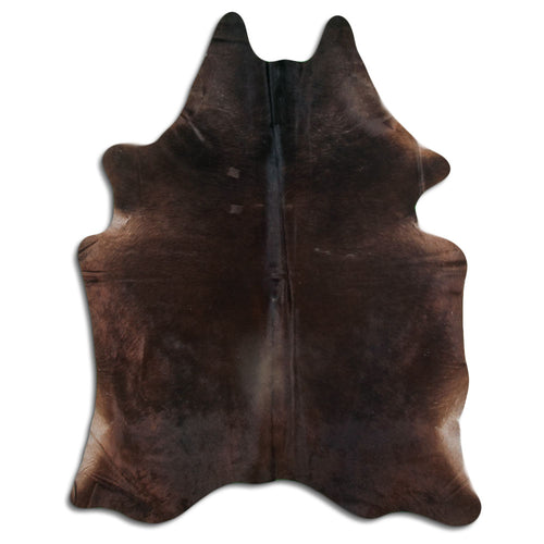 Brown Cowhide Rug XL