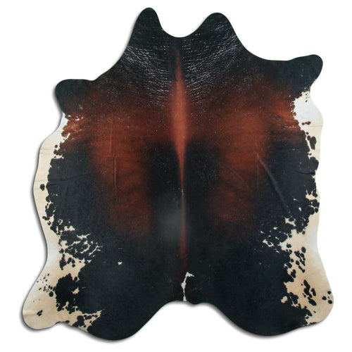Brown Cowhide Rug L