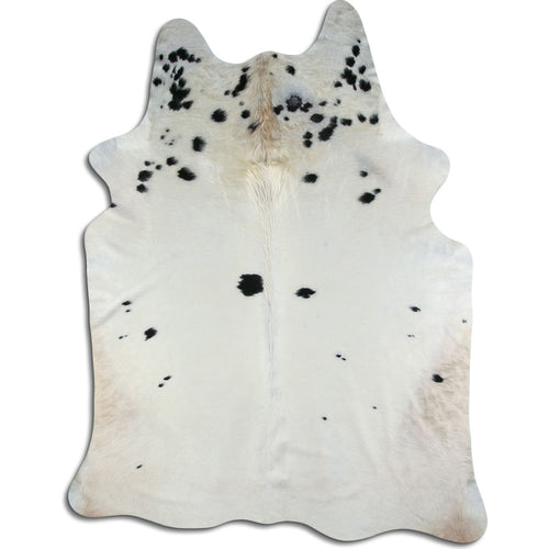 Black & White Cowhide Rug XXL