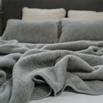Merino Wool Blanket “Meringue” | 2-Ply
