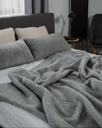 Merino Wool Blanket “Meringue” | 1-Ply