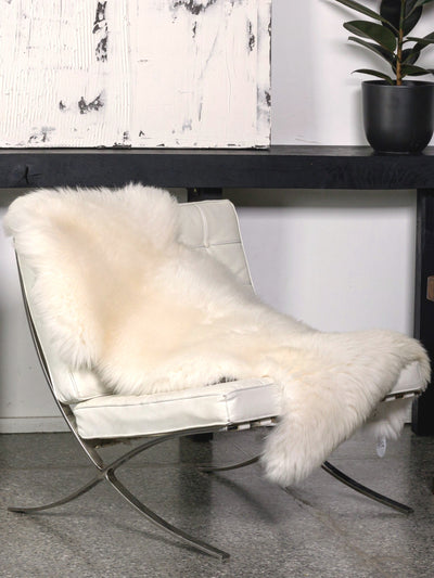 White Sheepskin Rug