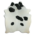 Black & White Cowhide Rug XXL