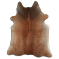 Tan Grey Cowhide Rug L
