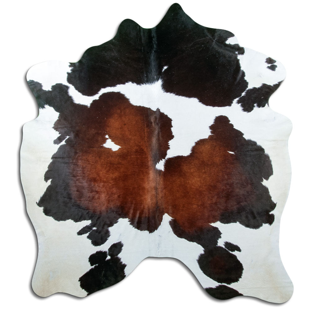 Tricolor Cowhide Rug XXL