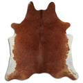 Brown Cowhide Rug XXL