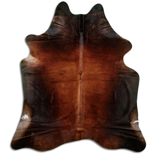 Brown Cowhide Rug XL