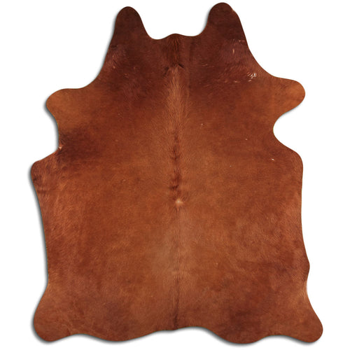 Brown Cowhide Rug XXL