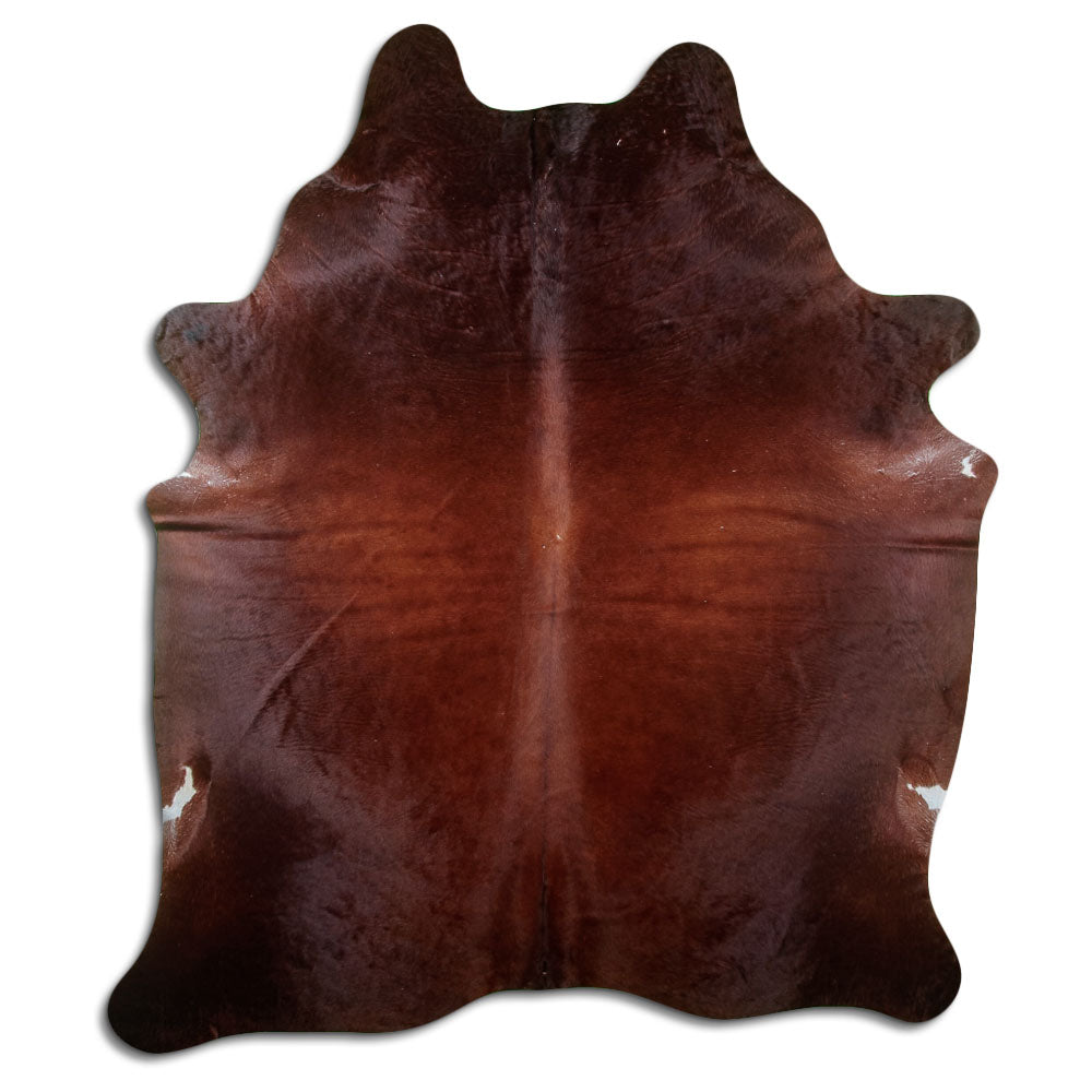 Brown Cowhide Rug XXL