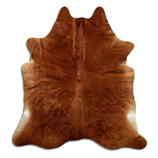 Brown Cowhide Rug XL