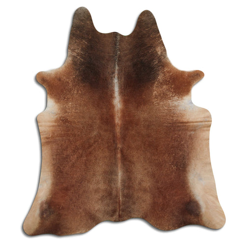 Brown Cowhide Rug XXL