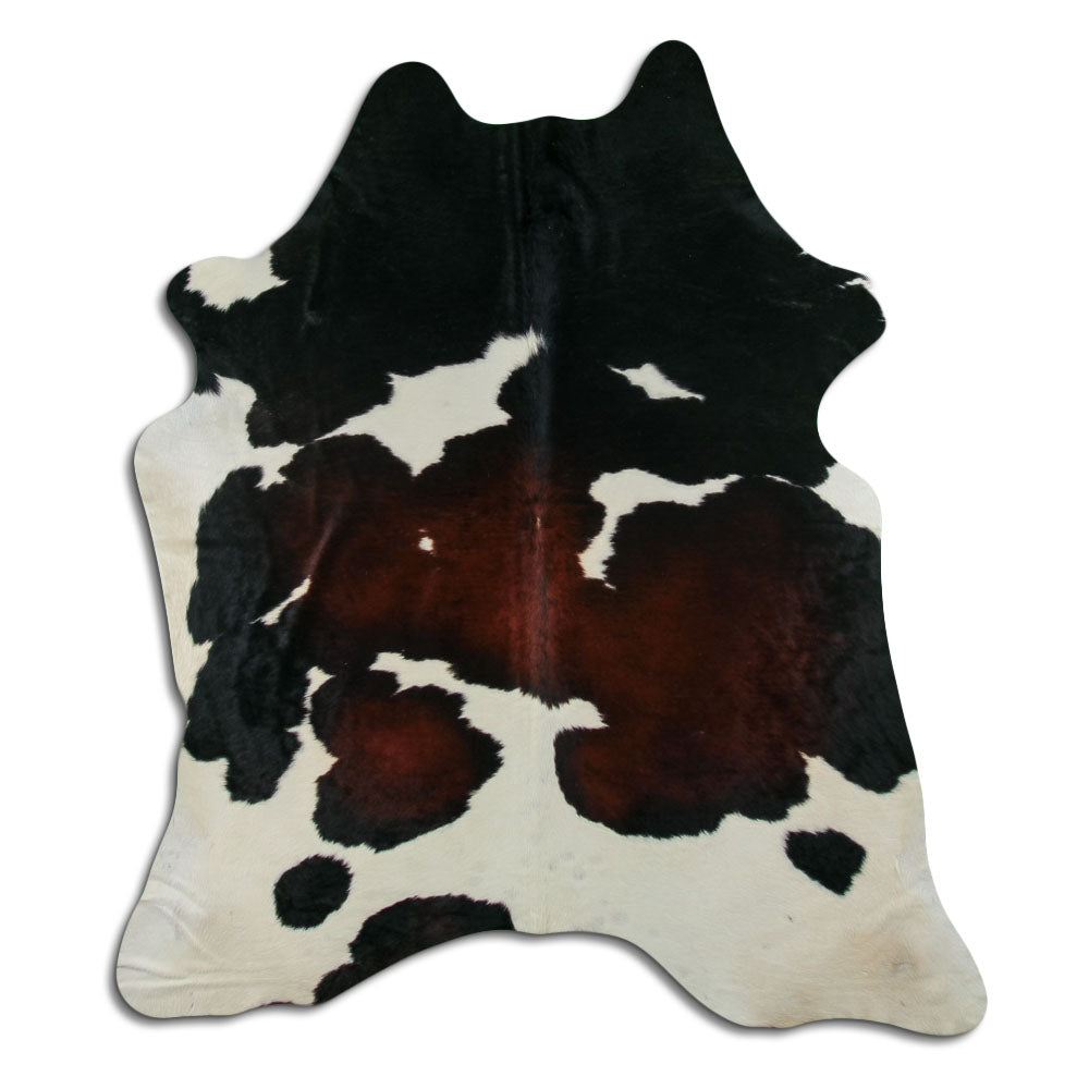 Tricolor Cowhide Rug XXL