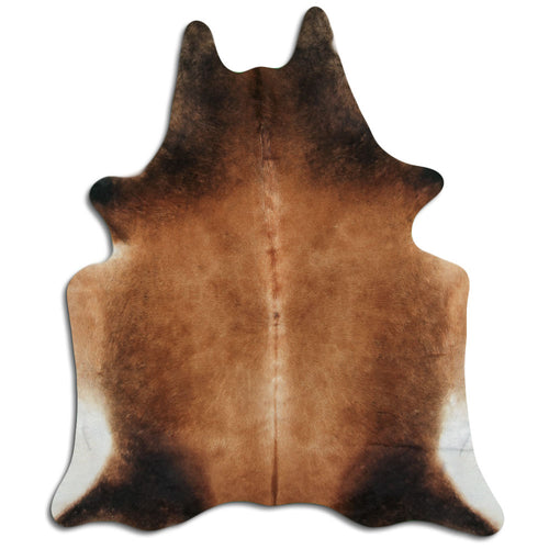 Brown Cowhide Rug XXL