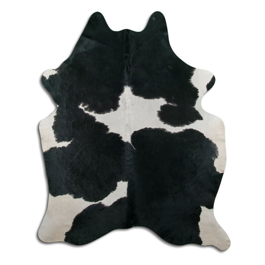 Black & White Cowhide Rug XXL