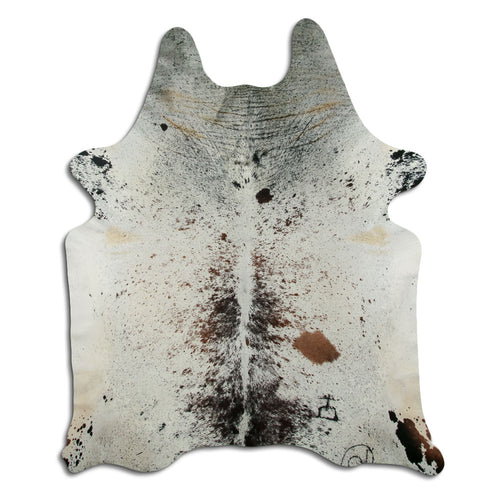 Salt & Pepper Cowhide Rug XXL