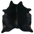 Brown Cowhide Rug L