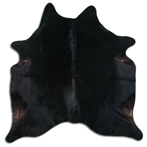Brown Cowhide Rug L