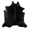 Black Cowhide Rug XL