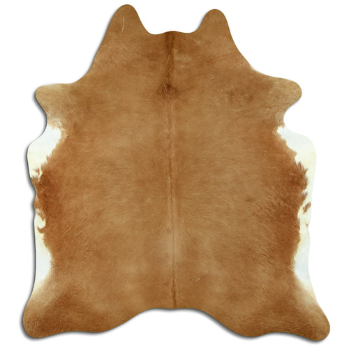 Brown Cowhide Rug L