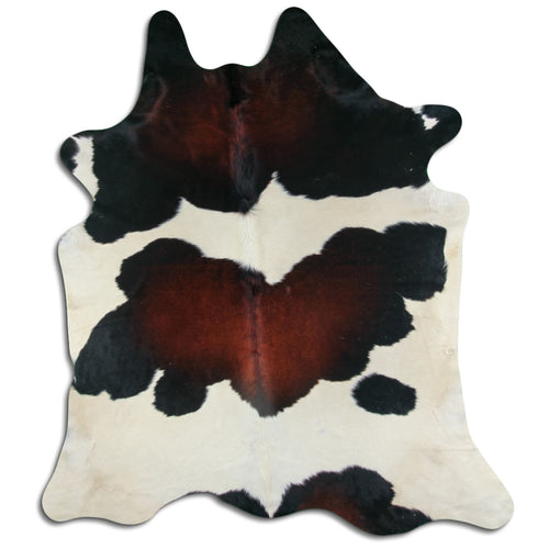 Tricolor Cowhide Rug XXL