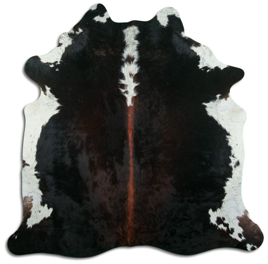 Tricolor Cowhide Rug L