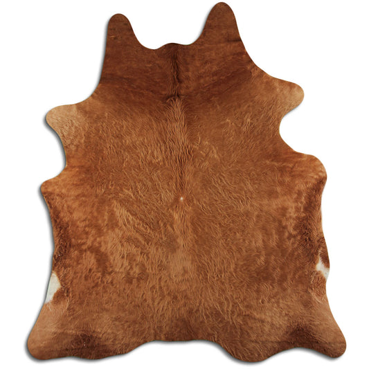 Brown Cowhide Rug XXL