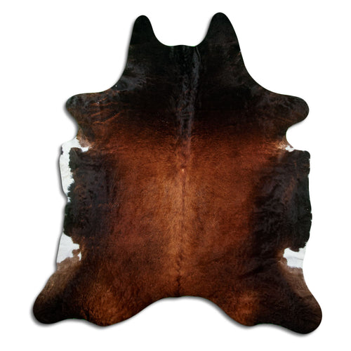 Brown Cowhide Rug XXL