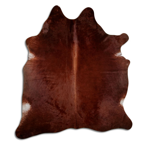 Brown Cowhide Rug XXL