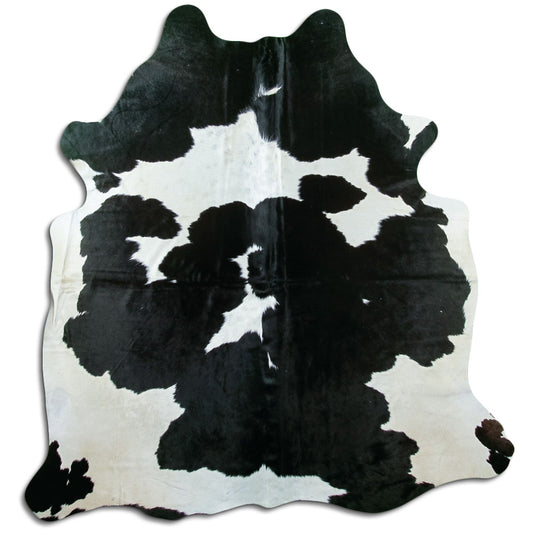 Black & White Cowhide Rug L