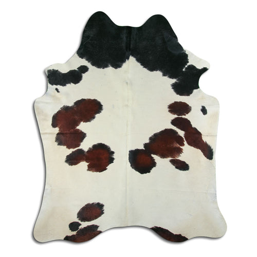 Tricolor Cowhide Rug XXL
