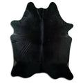 Black Cowhide Rug XXXL